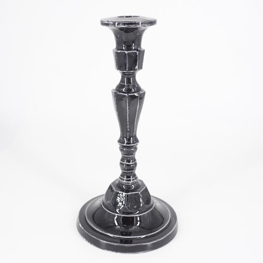 Portacandela geometrico small NERO