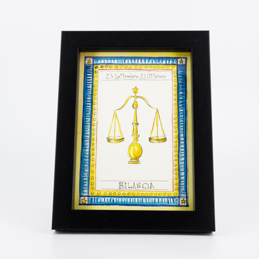 Quadretto zodiaco BILANCIA