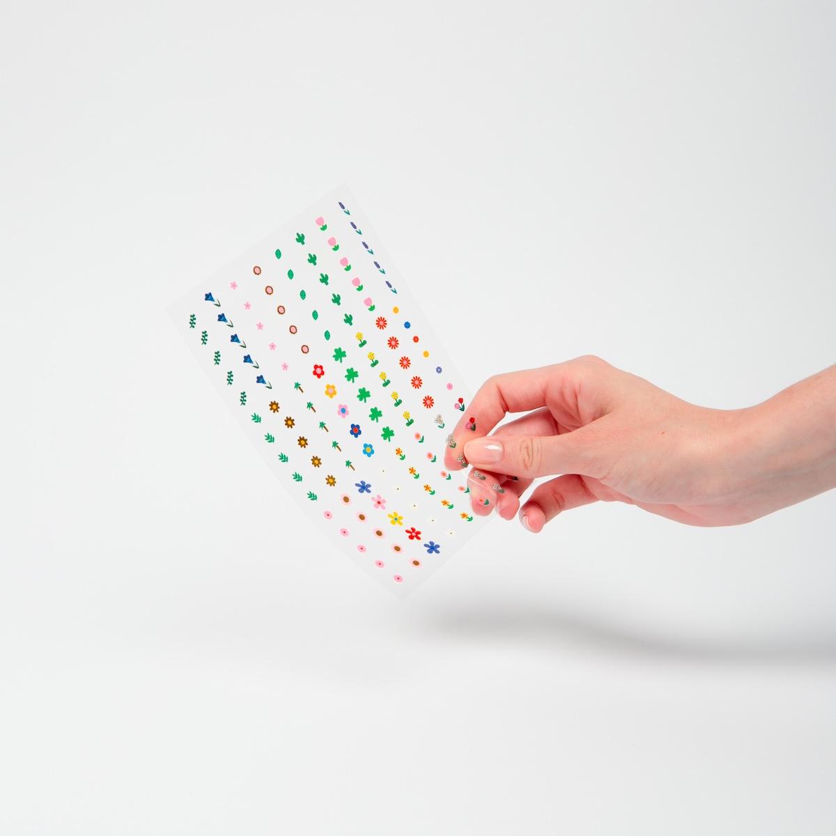 STICKERS PER UNGHIE FLOWER STICKERS PER UNGHIE FLOWER OMY 