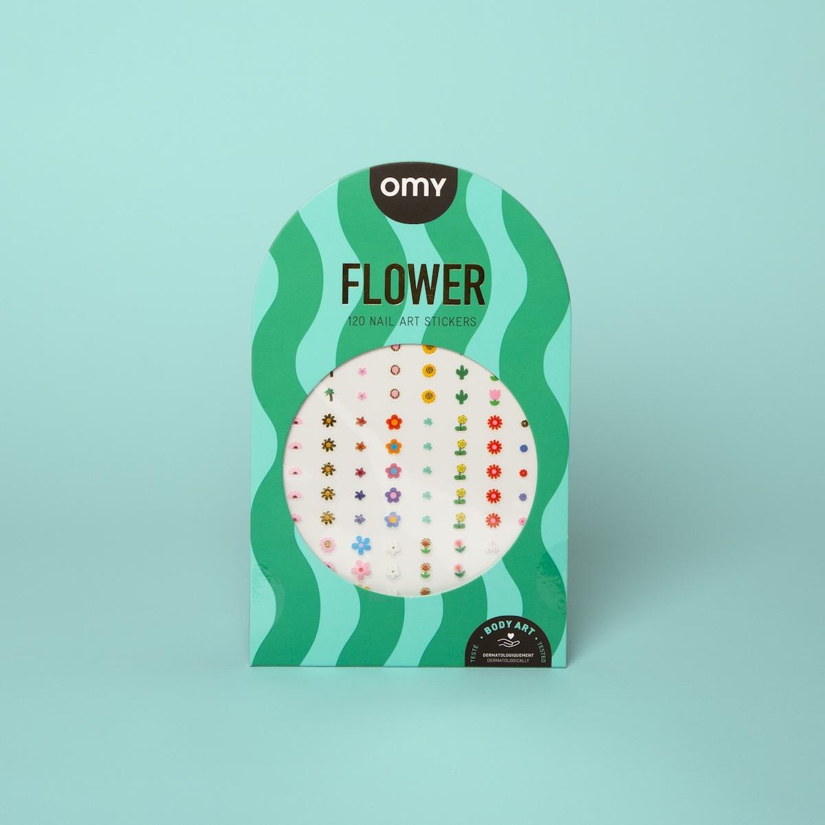 STICKERS PER UNGHIE FLOWER STICKERS PER UNGHIE FLOWER OMY 