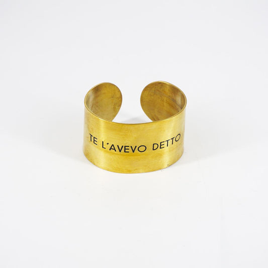 Bracciale fascia alta TE L'AVEVO DETTO