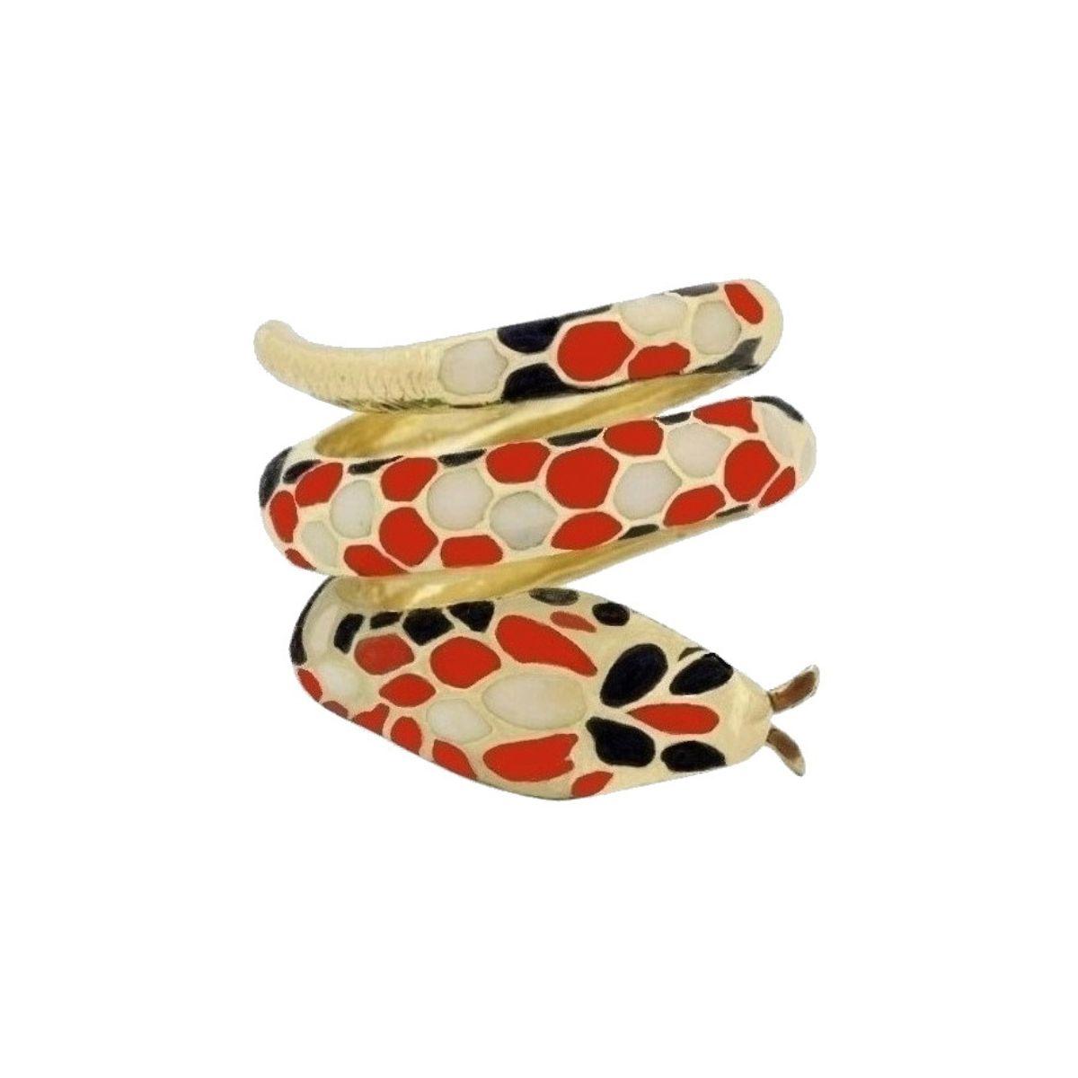 Red Snake Ring
