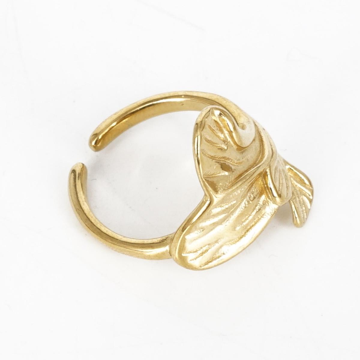 ANELLO FOGLIA ABBRACCIO ANELLO FOGLIOLINE ABBRACCIO SOPHIE GIOIELLI 