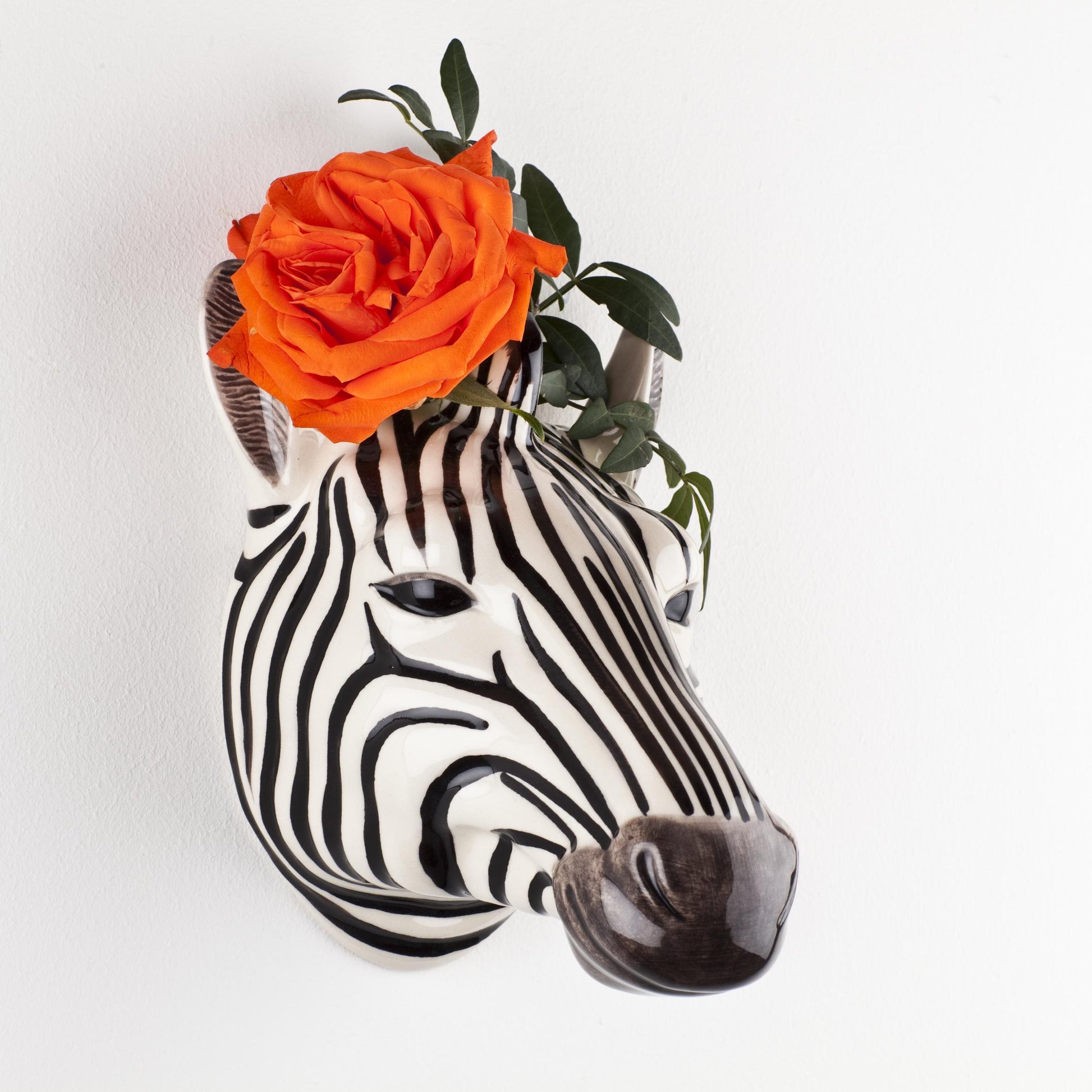 QUAIL VASO ZEBRA