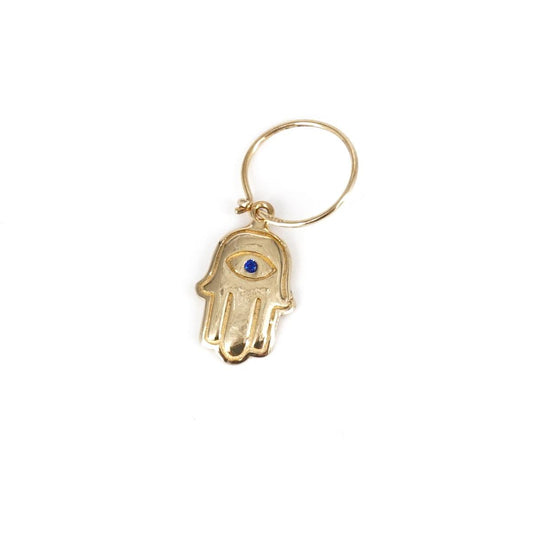 Mono hoop fatima blue