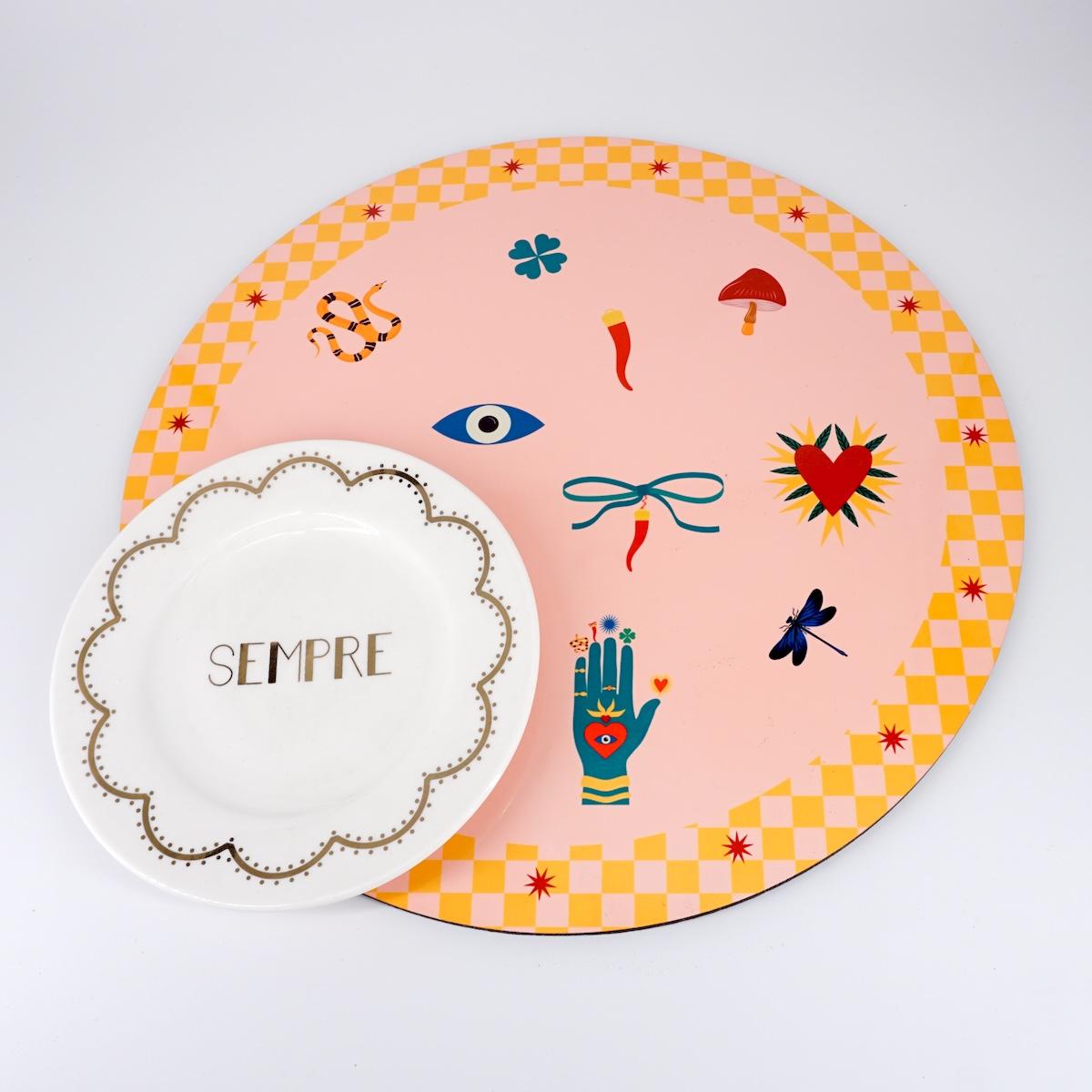 SOTTOPIATTO TONDO LUCKY CHARMS