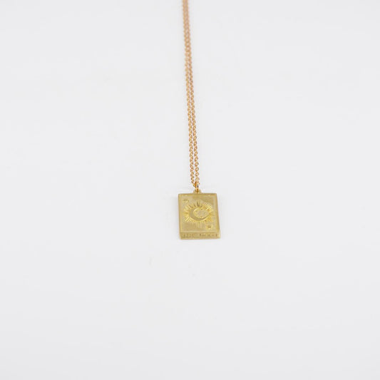 THE MOON Tarot Necklace