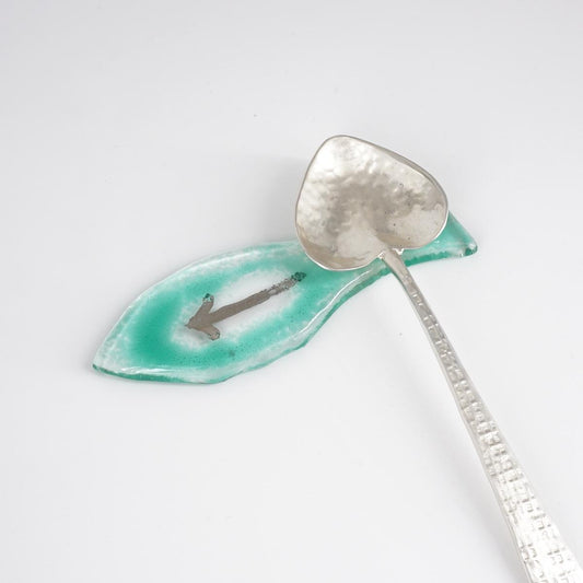 Poggiaposate PESCIOLINO verde acqua