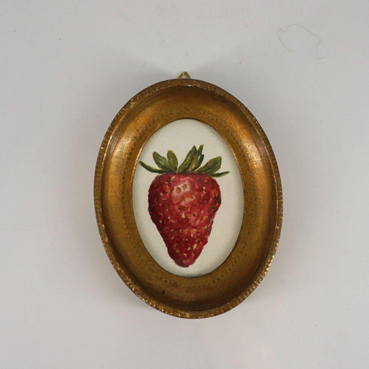 Quadretto FRAGOLA OVALE PICCOLO