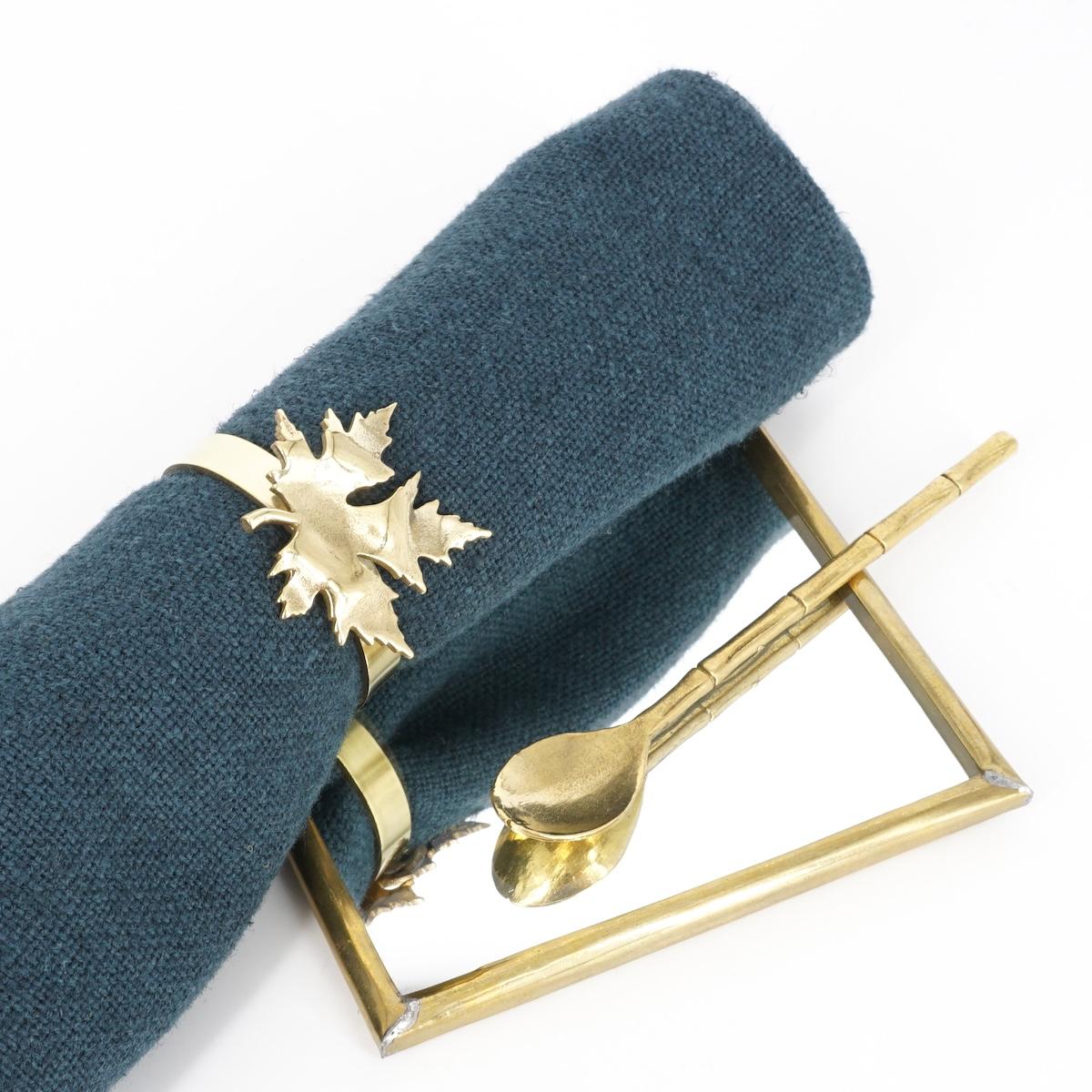 Portatovagliolo FOGLIA MINIMAL ACERO P.T. FOGLIA MINIMAL ACERO BERC SOPHIE 