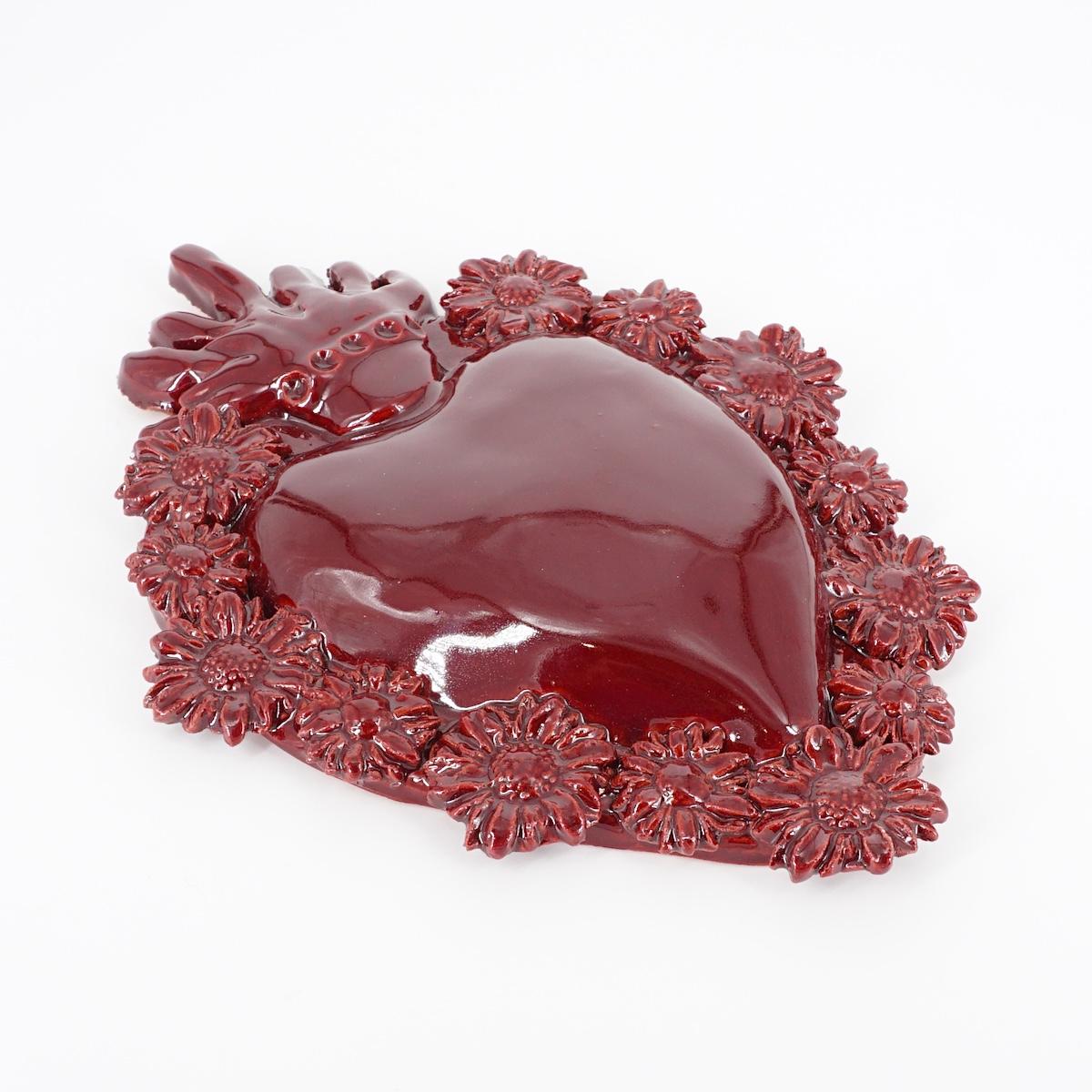 Exvoto large MARGHERITE bordeaux EXVOTO LARGE MARGHERITE BORDEAUX FRATANTONI 