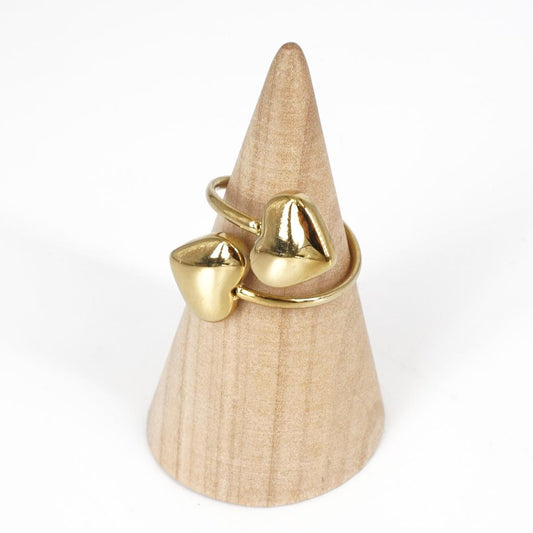 Anello SPIRALE CUORI