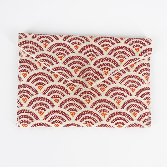 Portacarte VENTAGLI ROSSO