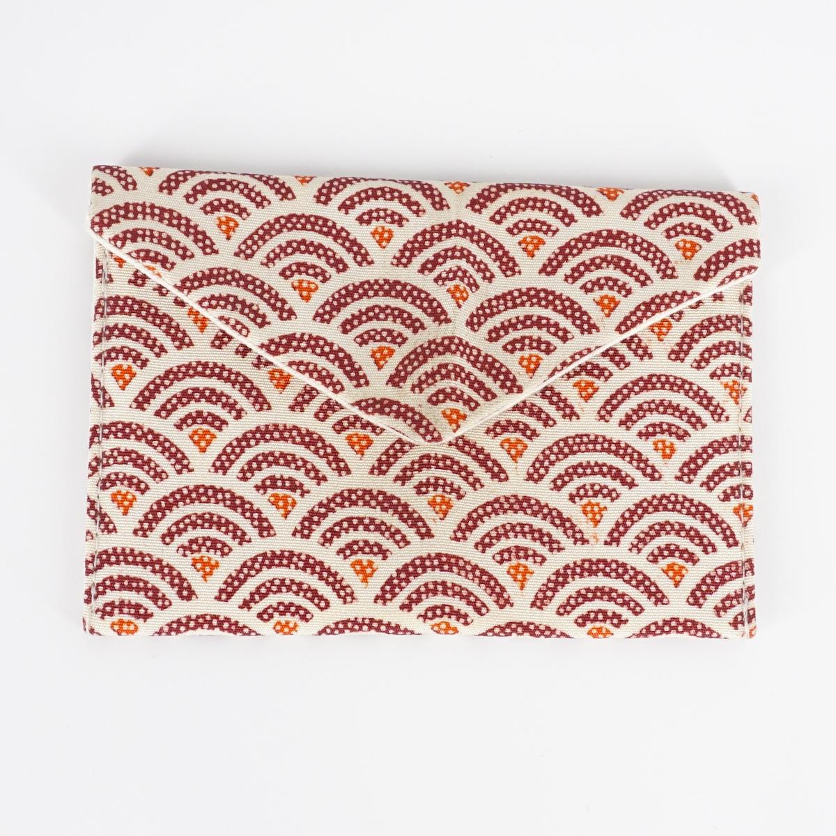 Portacarte VENTAGLI ROSSO