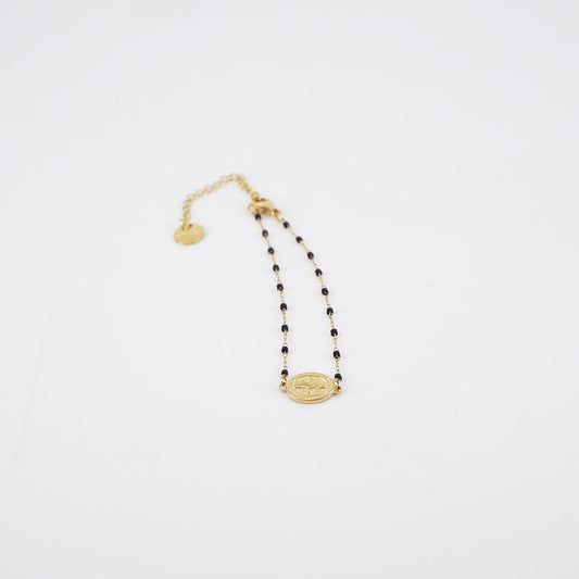 MADONNINA BLACK GOLD Bracelet