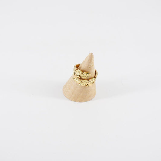 Anello PIUME SPIRALE