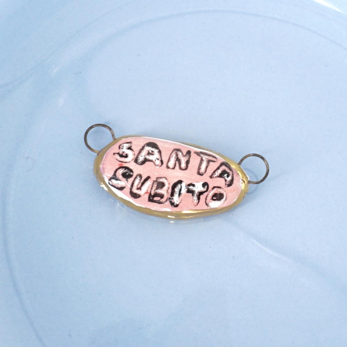 Charm in ceramica SANTA SUBITO CHARM SANTA SUBITO  AMODINO 