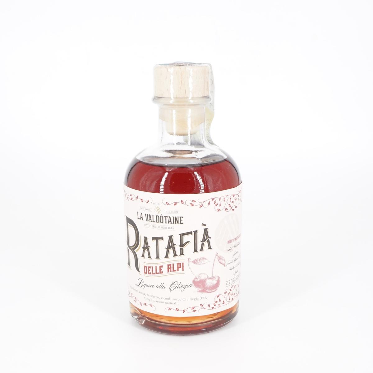 Bottiglia distillato RATAFIA' RATAFIÀ 200ML  Valdotaine 