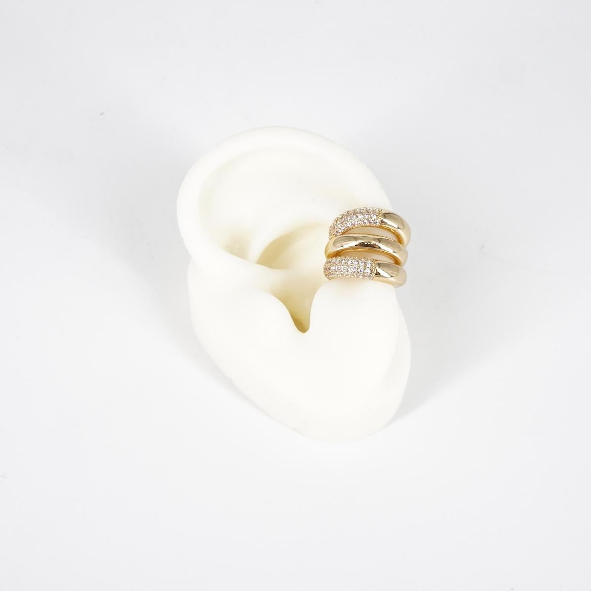EARCUFF STRASS TRIPLO EARCUFF STRASS TRIPLO SOPHIE GIOIELLI 