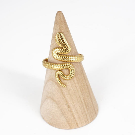Anello SERPE PELLE