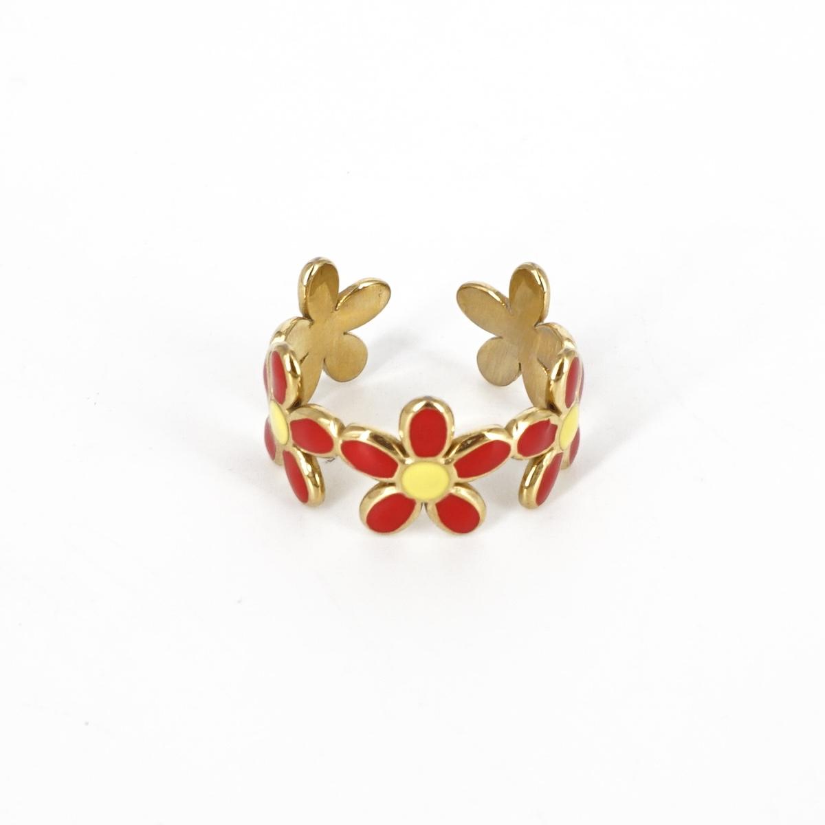 Anello fascia MARGHERITE ROSSO ANELLO ALLURE FASCIA MARGHERITEROSSO SOPHIE GIOIELLI 