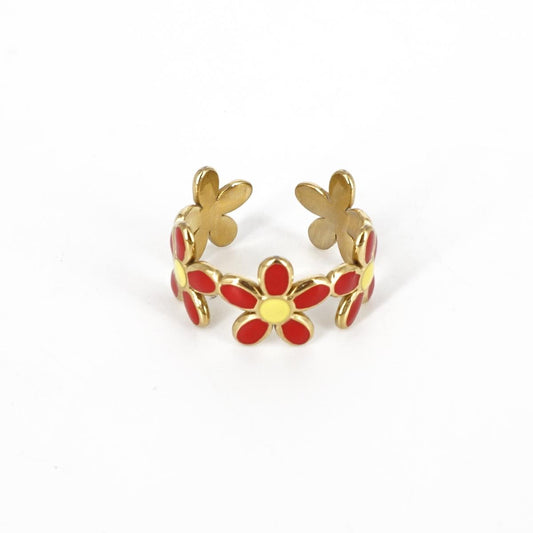 Anello fascia MARGHERITE ROSSO ANELLO ALLURE FASCIA MARGHERITEROSSO SOPHIE GIOIELLI 