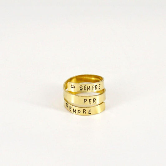 Loti ANELLO GIRO SEMPRE PER SEMPRE