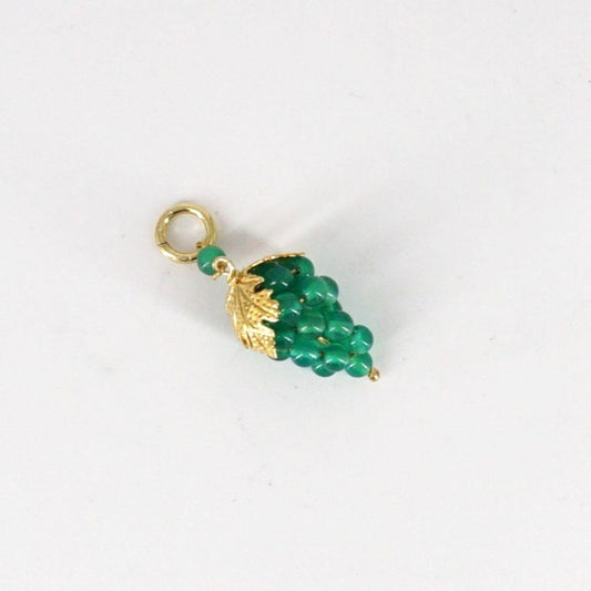 Charm GRAPPOLO D'UVA verde CHARM GRAPPOLO DUVA VERDE CORALLO 