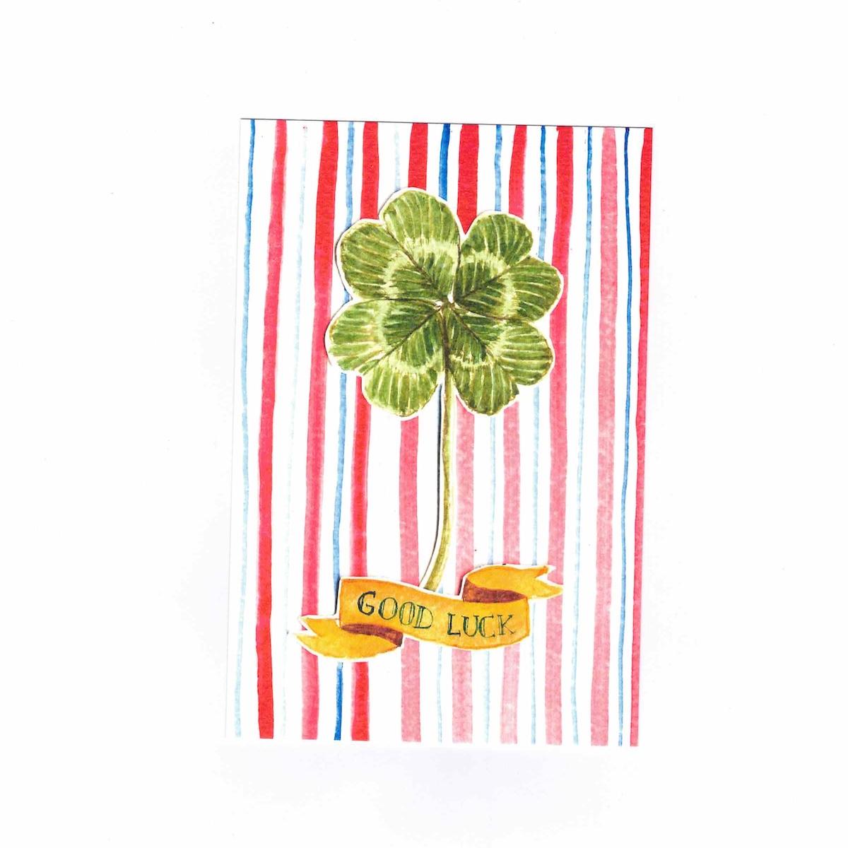 CARTOLINA GOOD LUCK SFONDI CARTOLINA SFONDI GOOD LUCK CATERINA BERTA 