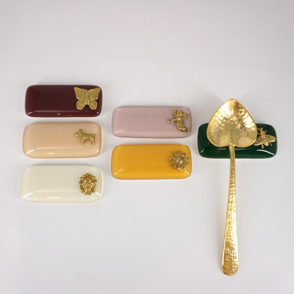 Set di 6 poggiaposate MULTICOLOR E CHARM