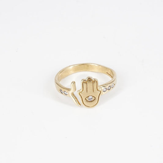 White Fatima Ring