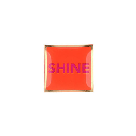 Piattino quadrato SHINE