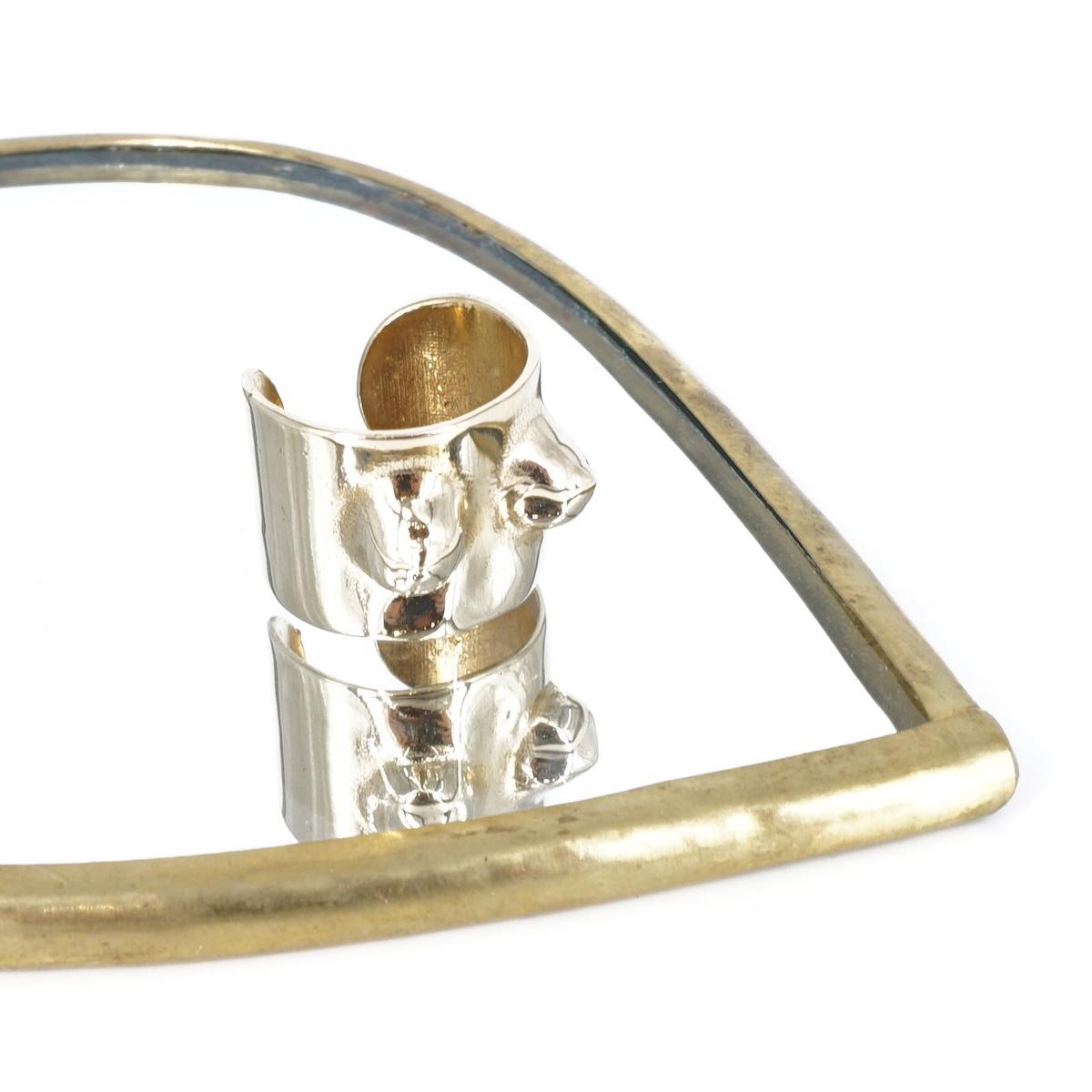 Anello seno FASCIA OTTONE ANELLO T1 OTTONE BERC SOPHIE 