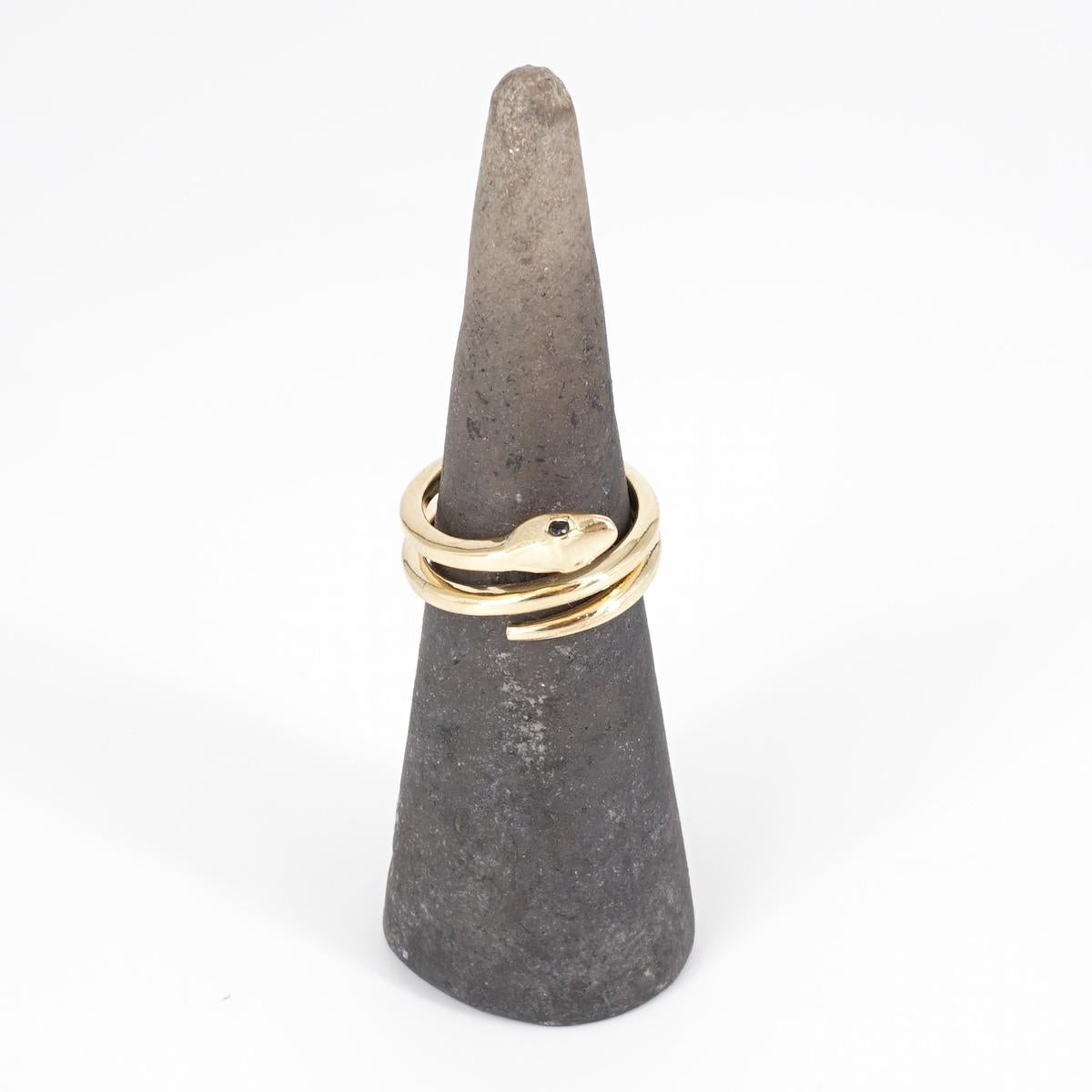 Black Snake Ring