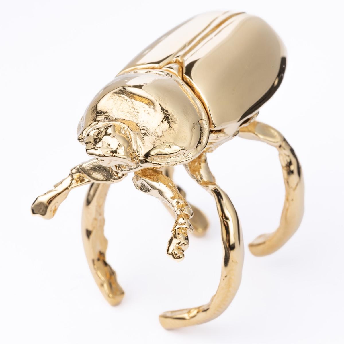 Anello SCARABEO ORO femmina large ANELLO SCARABEO ORO F LARGE OFFICINE904 