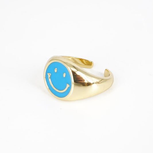 Anello SMILE AZZURRO ANELLO SMILE AZZURRO SOPHIE GIOIELLI 