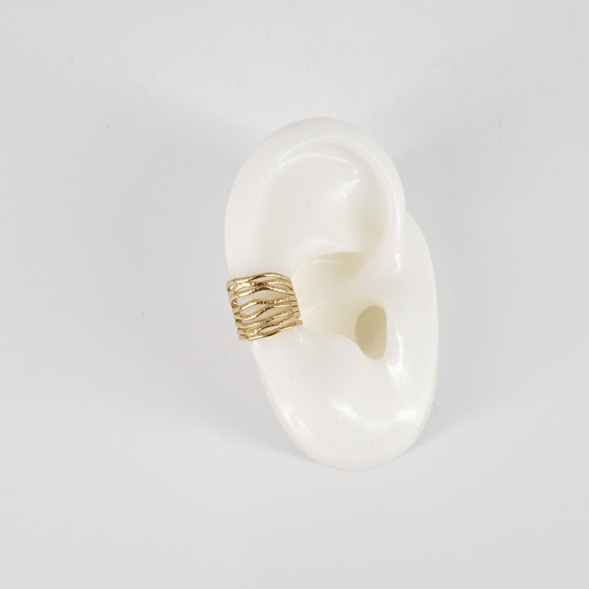 SOPHIE GIOIELLI EARCUFF MULTIFILOMARTELLATO