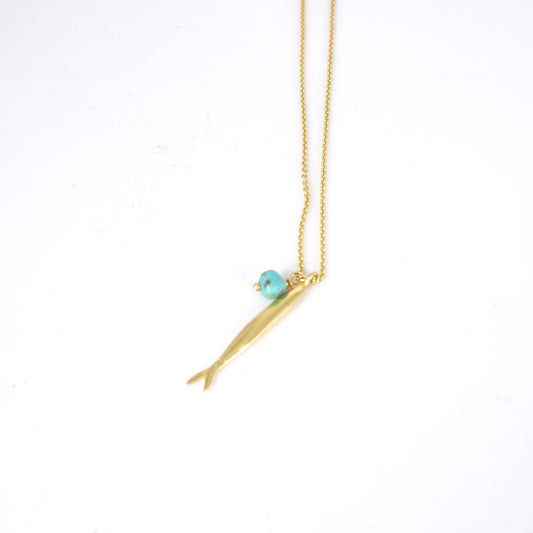 Collana ORO PESCE SARDINA