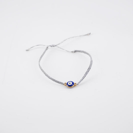NUSA DUA BRACCIALE OCCHIO FILOARGENTO