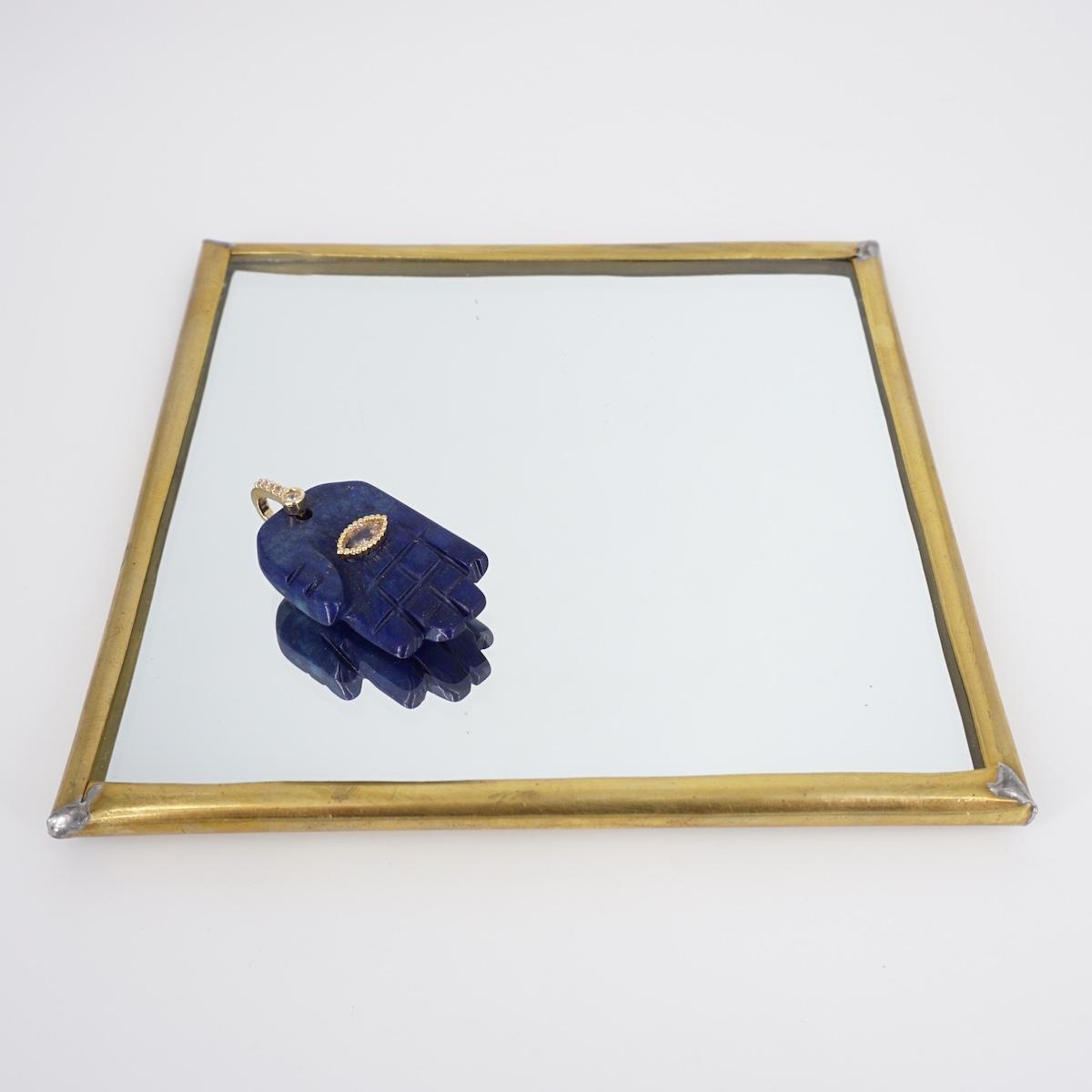 Charm mano di Fatima BLU