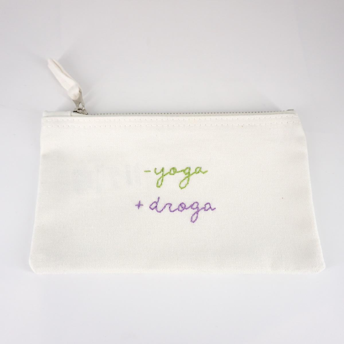 Piattina ricamataYOGA DROGA PIATTINA - YOGA + DROGA TERESA 