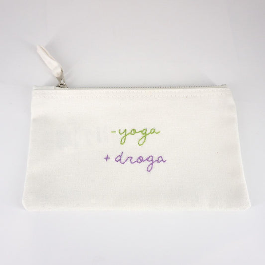 Piattina ricamataYOGA DROGA PIATTINA - YOGA + DROGA TERESA 