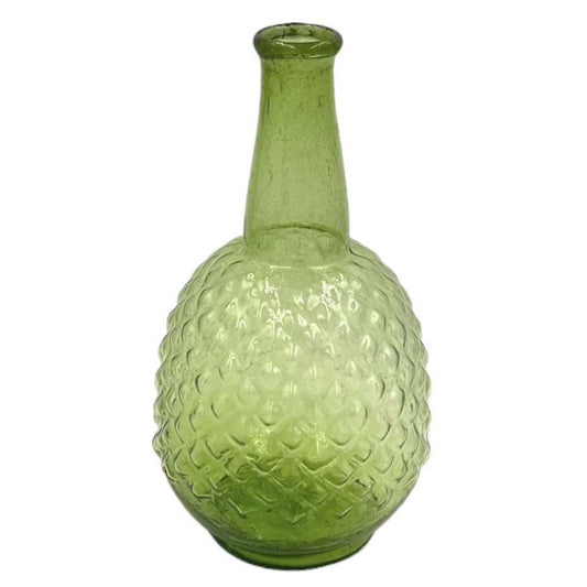 DE WELDAAD VASETTO IN VETROBASE TONDO ANANAS VERDE