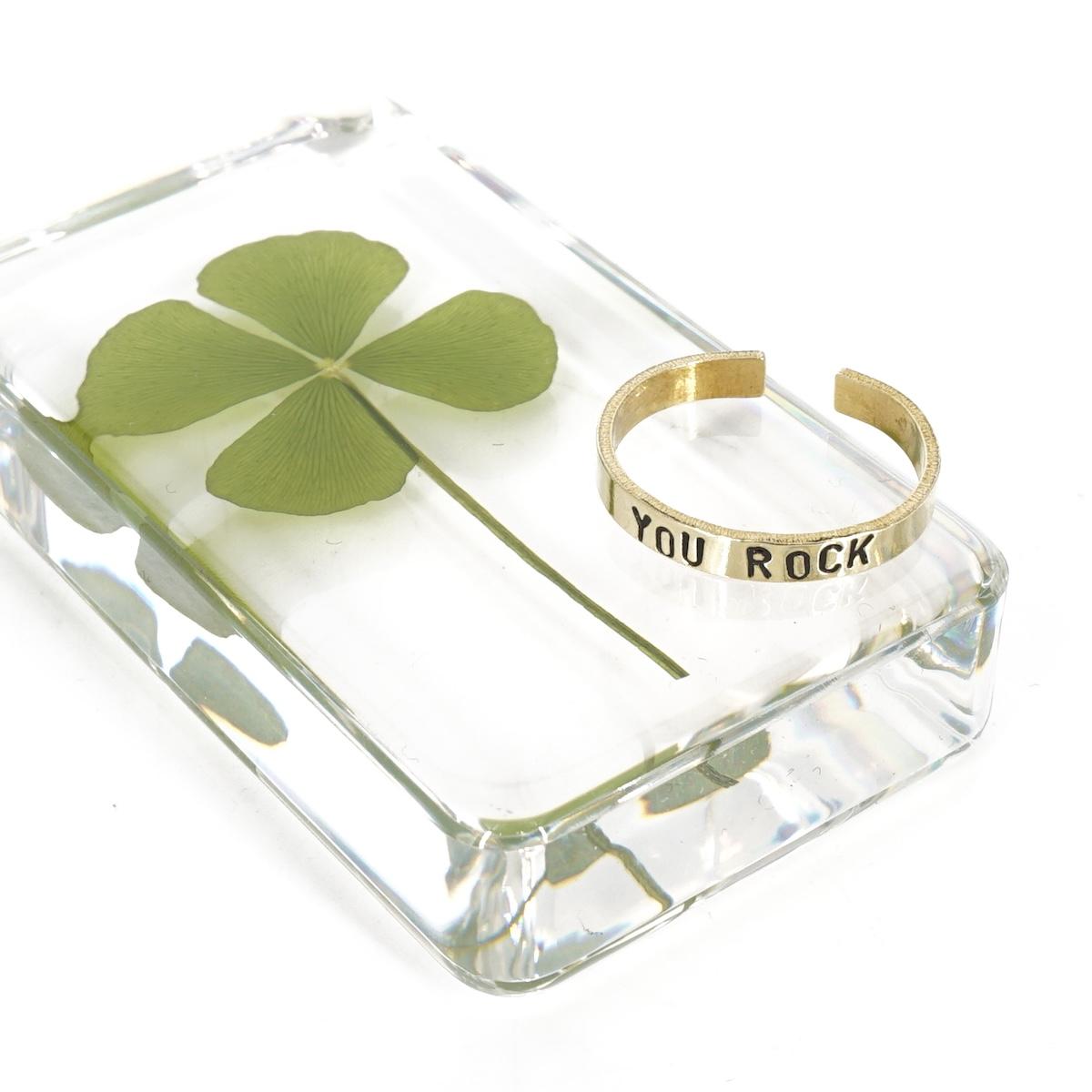 Anello fedina YOU ROCK ANELLO FEDINA YOU ROCK  Loti 