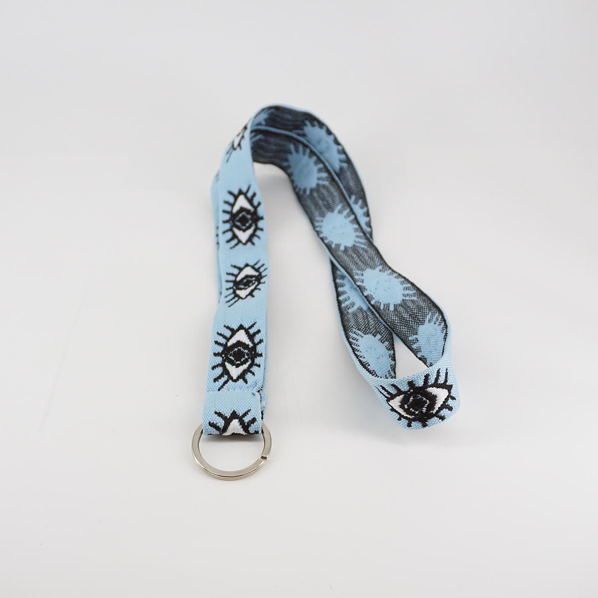 Portachiavi OCCHIETTI LUNGO AZZURO