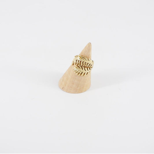 Anello PIUME DOPPIO