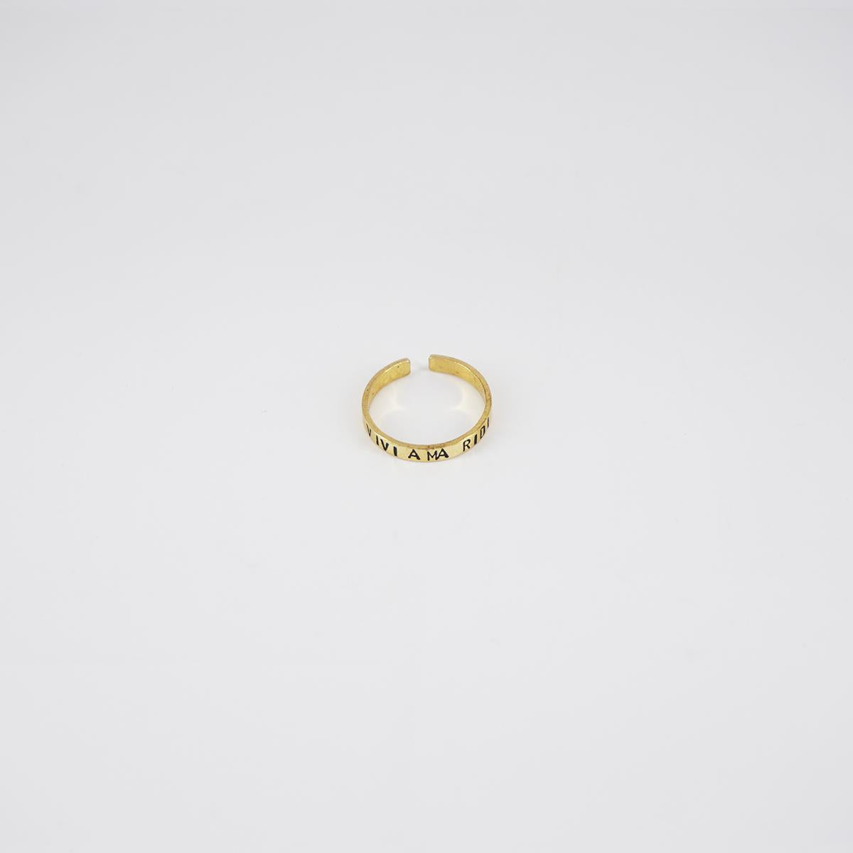 LIVE LOVE LAUGH wedding band ring