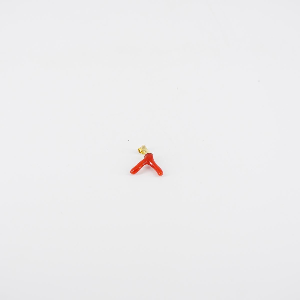 Charm CORAL BRANCH small