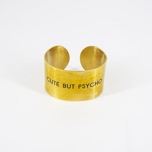 CUTE BUT PSYCHO High Band Bracelet