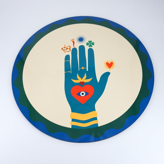 SOTTOPIATTO TONDO MANO